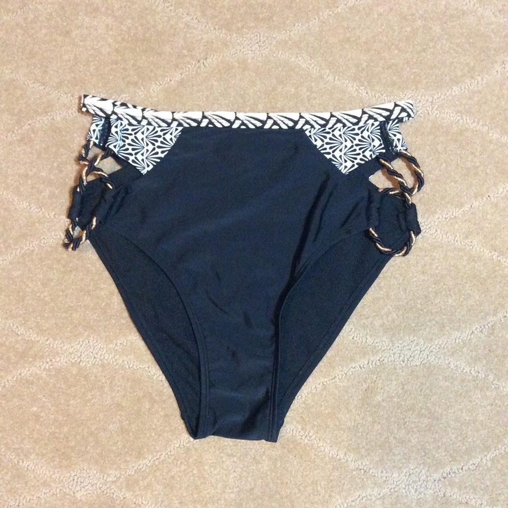 Ashley Graham X S4A NWOT Cut-Out Swim Bottom, 4